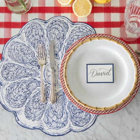 Summer Table (lemons/red white blue)