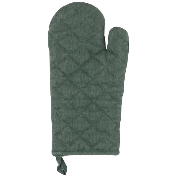 Jade Green Stonewash Oven Mitt - Juniper Collective LLC