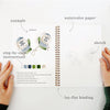 Winter watercolor workbook - Juniper Collective LLC