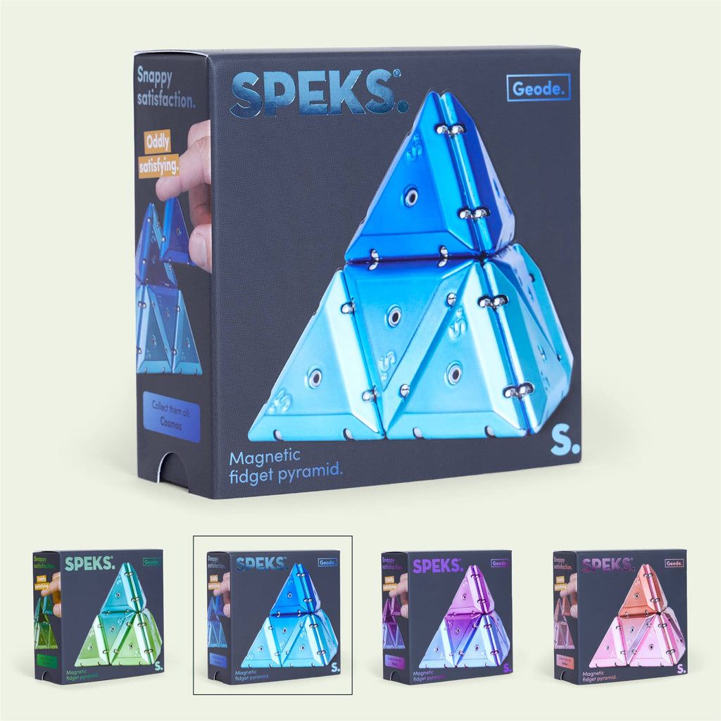 Geode Chrome Pyramids Single Color Case Pack - Juniper Collective LLC