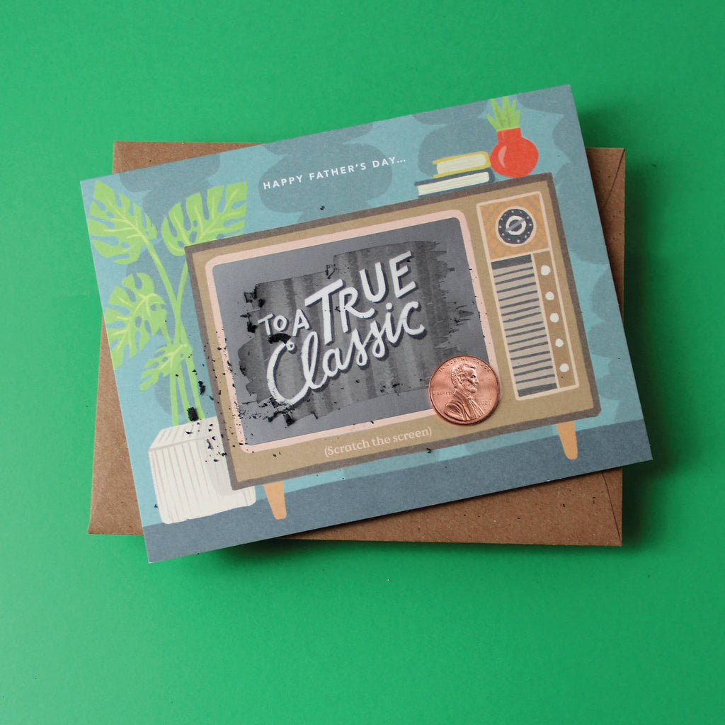 Scratch-off Card - True Classic TV - Father's Day - Juniper Collective LLC