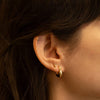Geometric Hoop Stud Earrings - Juniper Collective LLC