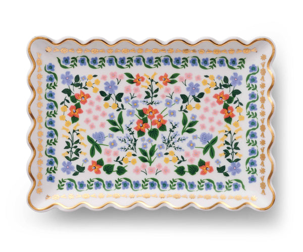 Wildwood Porcelain Catchall Tray - Juniper Collective LLC