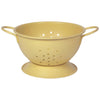 Matte Steel Sunrise Yellow Colander Small - Juniper Collective LLC