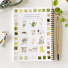 Garden Watercolor Workbook - Juniper Collective LLC