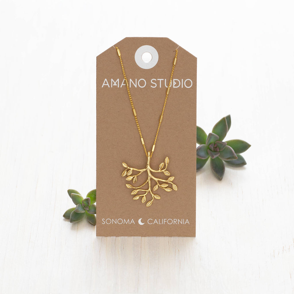 Sprig Necklace - Juniper Collective LLC
