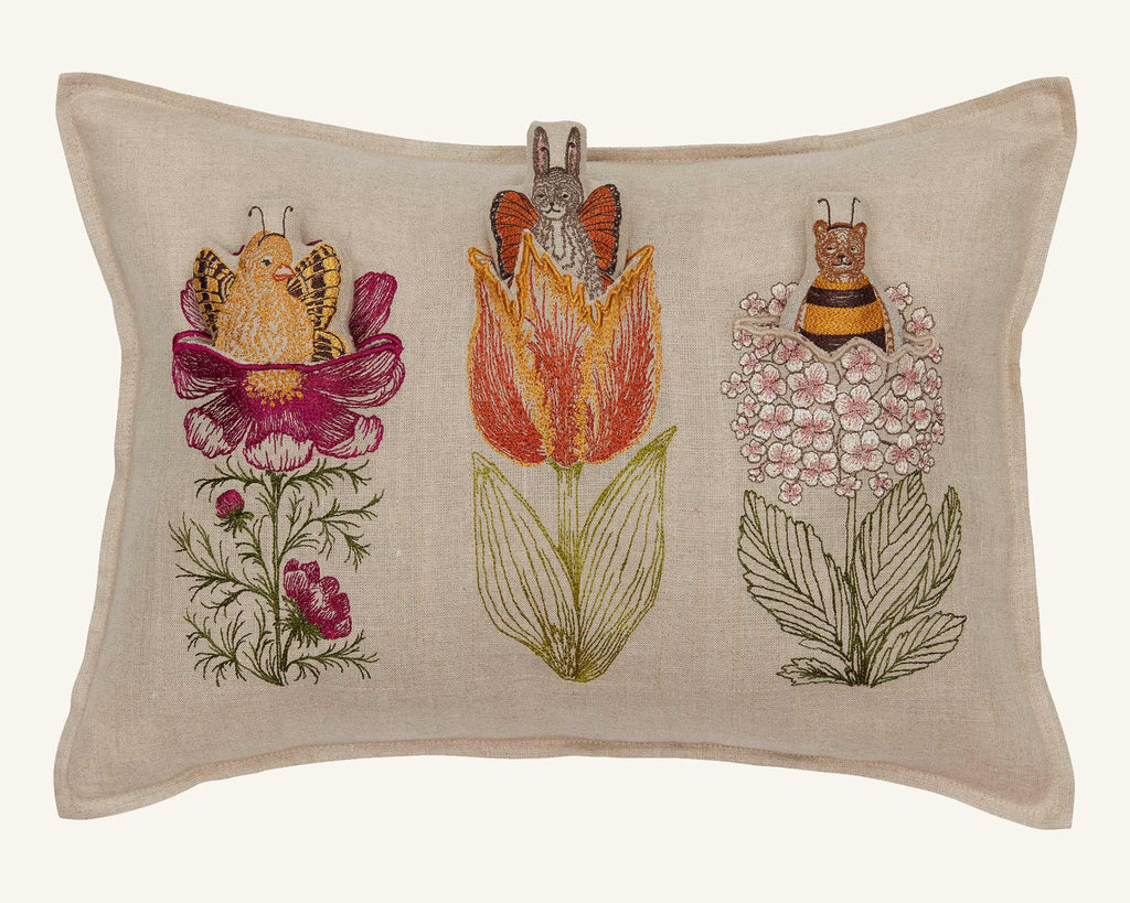 Flower Friends Pocket Pillow - Juniper Collective LLC
