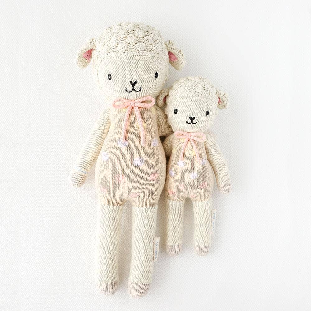 Lucy the lamb (pastel), gives 10 meals - Juniper Collective LLC