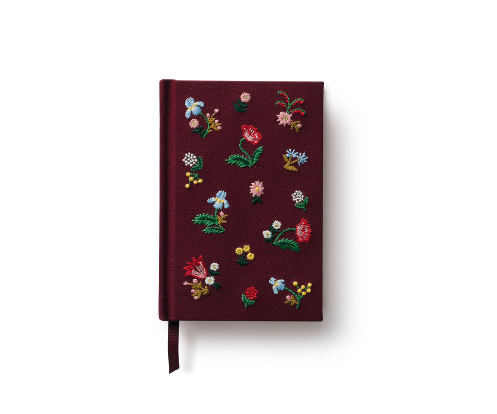 Gracie Mini Embroidered Journal - Juniper Collective LLC