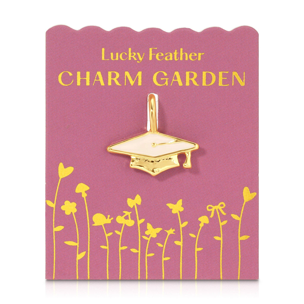 Charm Garden - Gold - Graduation Cap - Juniper Collective LLC