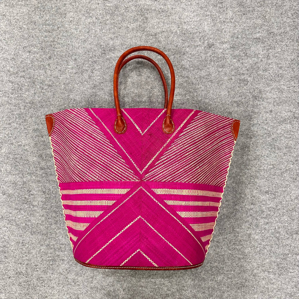 Mariposa Large Straw Tote Bag - Juniper Collective LLC