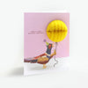 Here is Your Birthday Pheasant Pop-up Card - Juniper Collective LLC