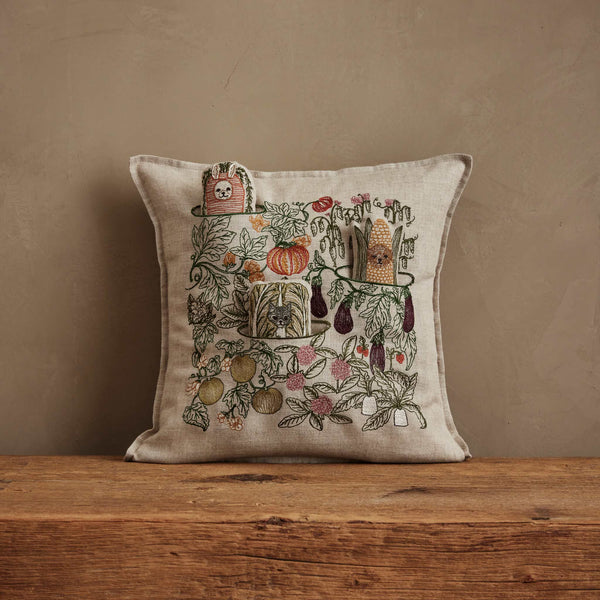 Garden Patch Pocket Pillow - Juniper Collective LLC