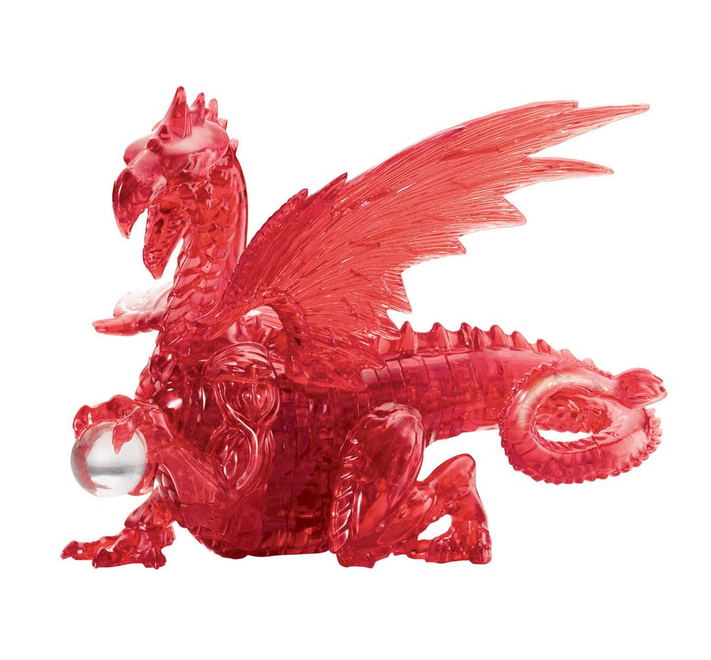 Deluxe Crystal Puzzle - Red Dragon - Juniper Collective LLC