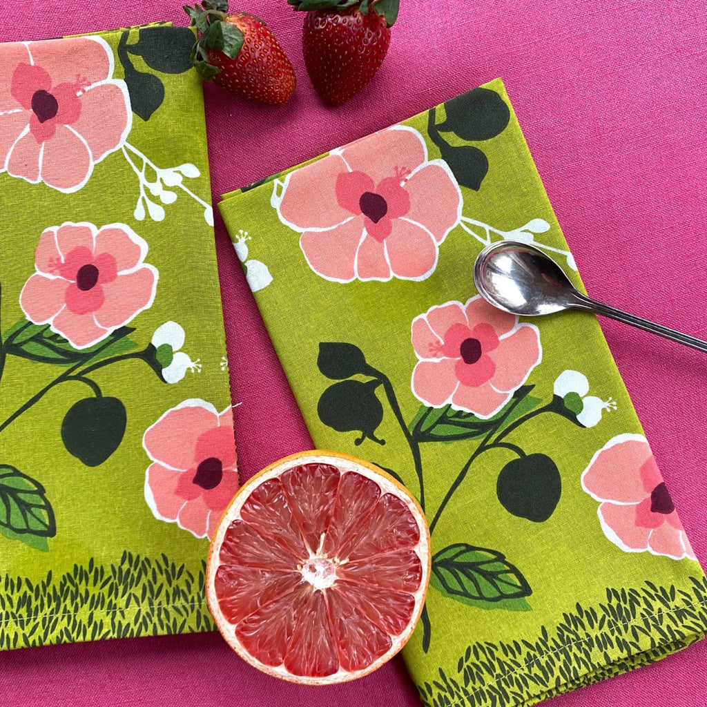 Matcha Napkin Set of 4 - Juniper Collective LLC