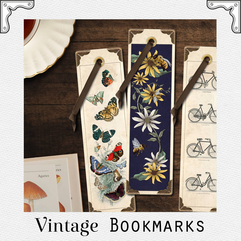 Vintage Bookmarks - Juniper Collective LLC