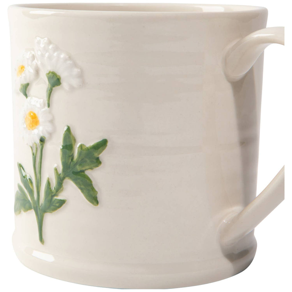 Daisy Embossed Mug - Juniper Collective LLC