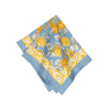 Citron Blue & Yellow Napkins 19x19 - Set of 4 - Juniper Collective LLC