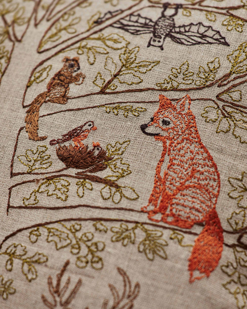 Woodland Living Tree Pillow - Juniper Collective LLC
