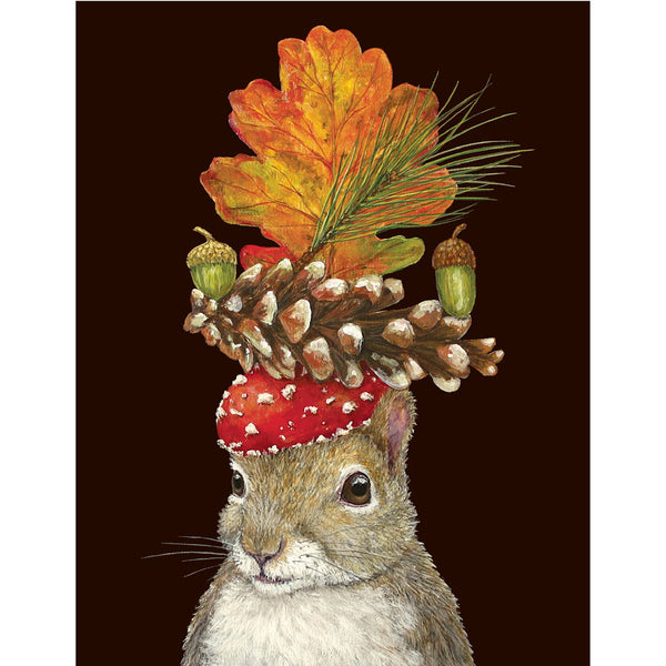 Autumn Squirrel Card - Juniper Collective LLC
