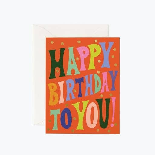 Happy Birthday to You Card - Juniper Collective LLC