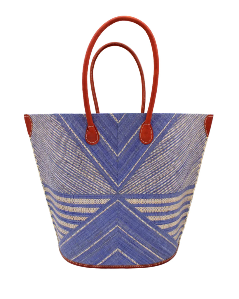 Mariposa Large Straw Tote Bag - Juniper Collective LLC