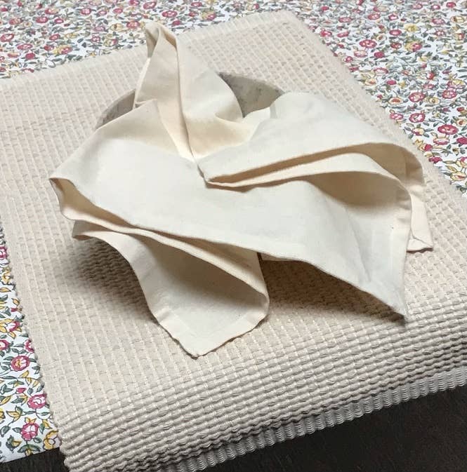 Tablemats Woven Homespun Solid Natural - Juniper Collective LLC
