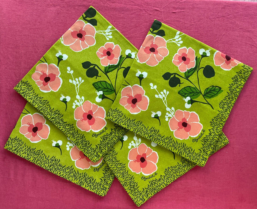 Matcha Napkin Set of 4 - Juniper Collective LLC