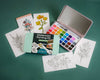 Wildflower Meadow watercolor painting kit - Juniper Collective LLC