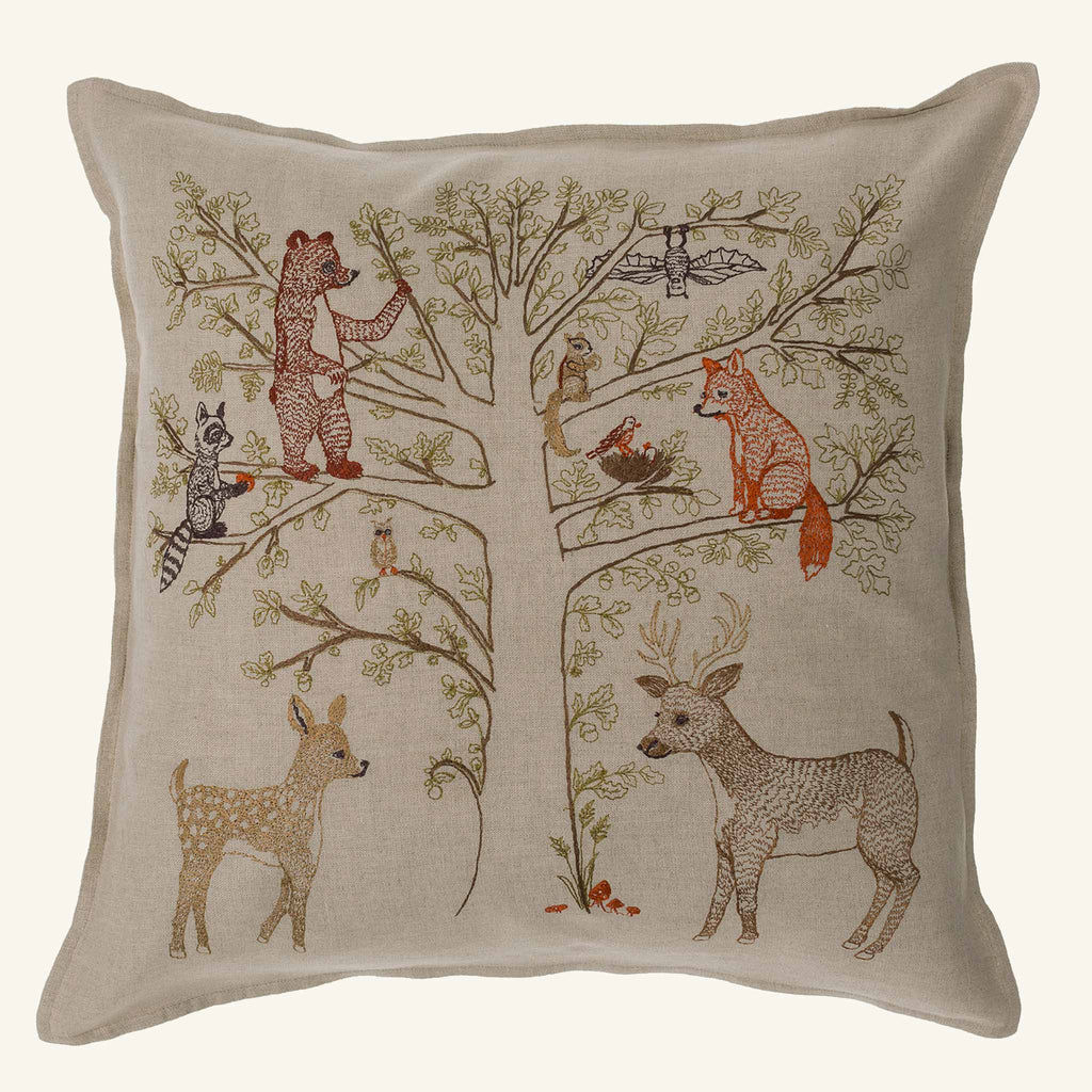 Woodland Living Tree Pillow - Juniper Collective LLC