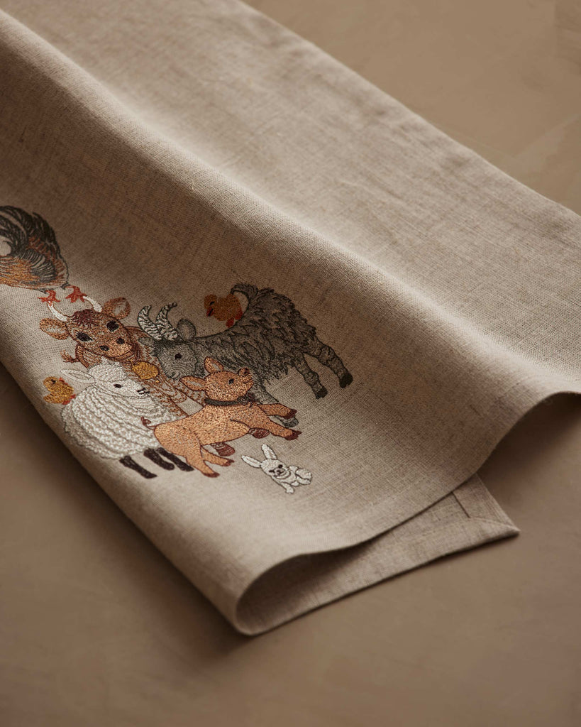 Barnyard Friends Tea Towel - Juniper Collective LLC