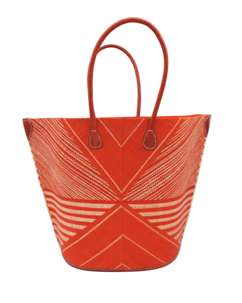 Mariposa Large Straw Tote Bag - Juniper Collective LLC