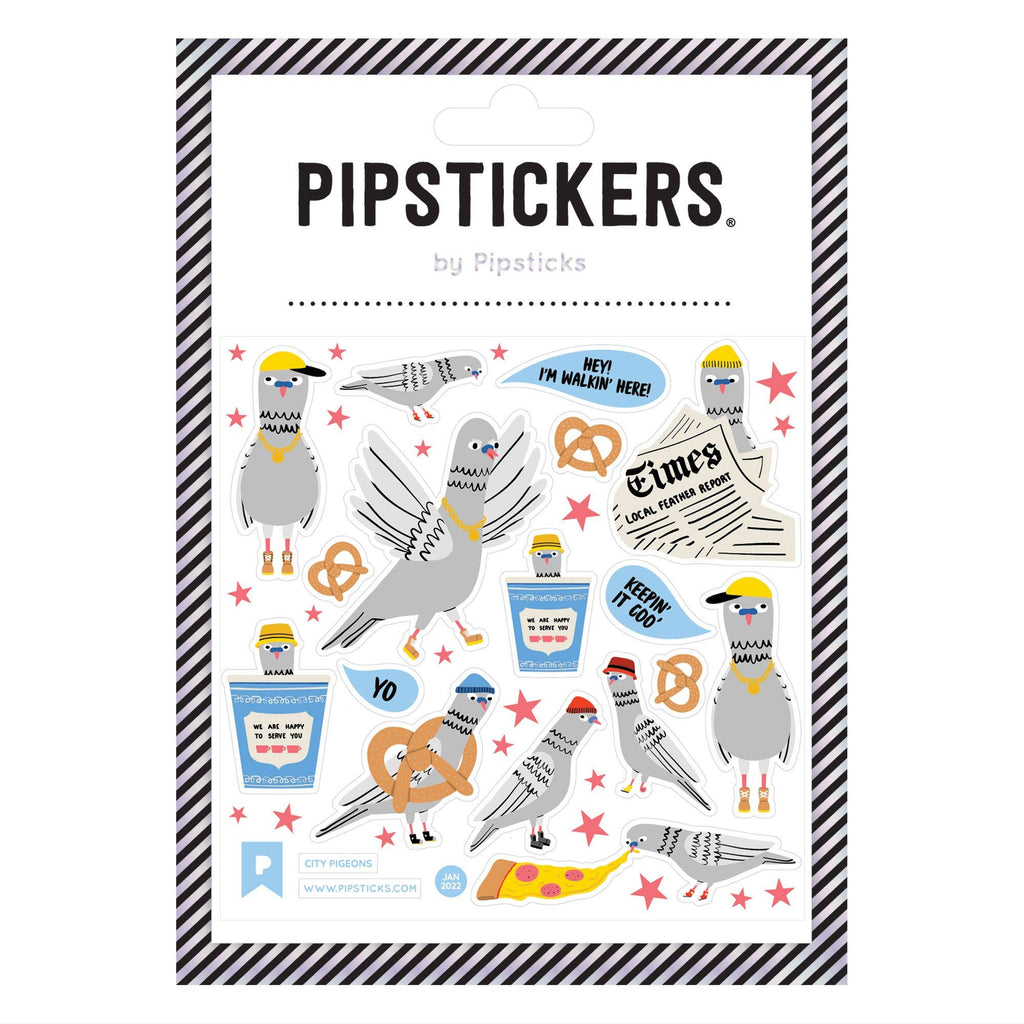 City Pigeon Stickers - Juniper Collective LLC