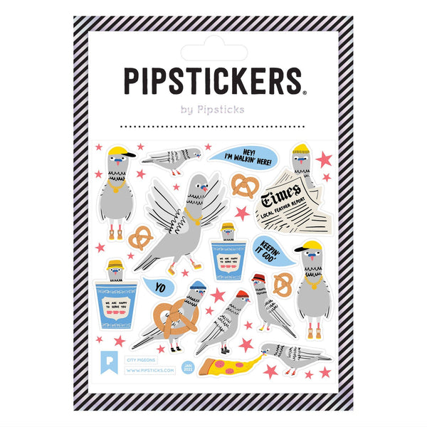 City Pigeon Stickers - Juniper Collective LLC