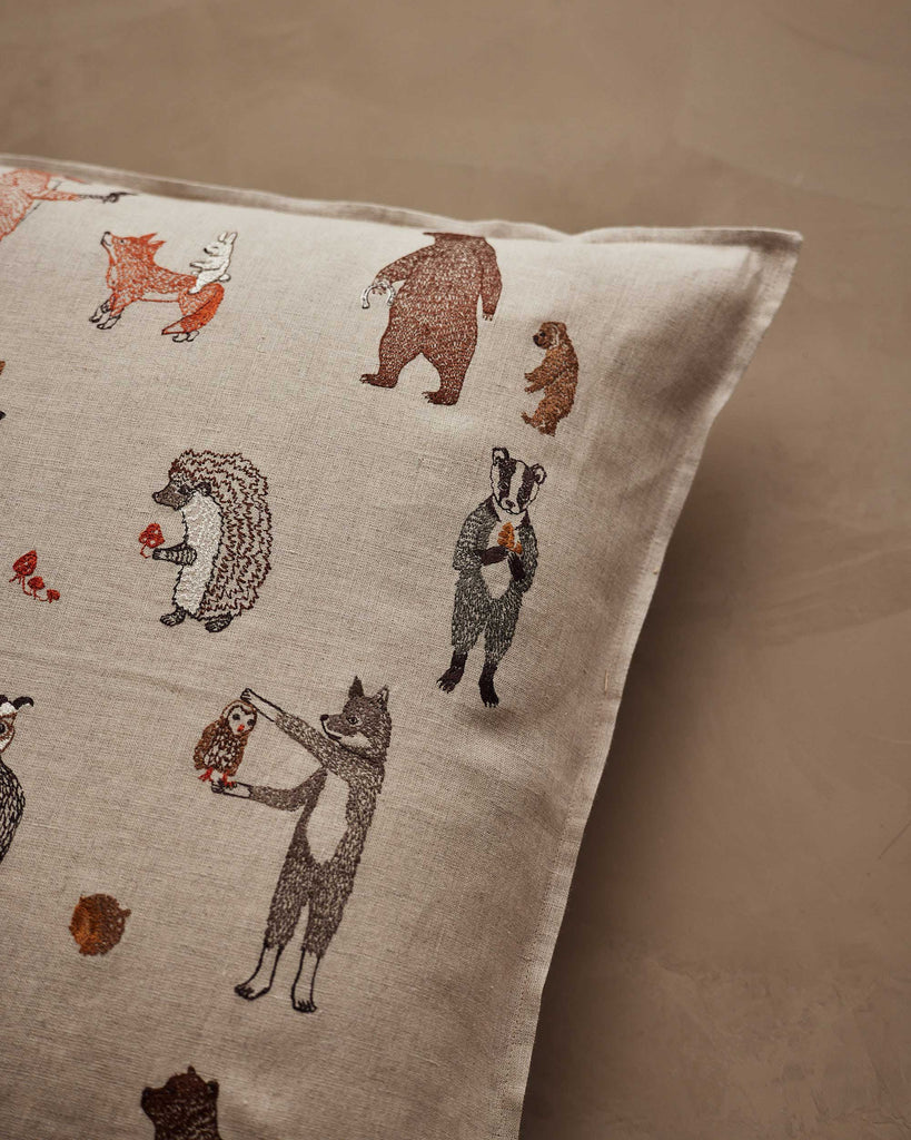 Woodland Friends Pillow - Juniper Collective LLC