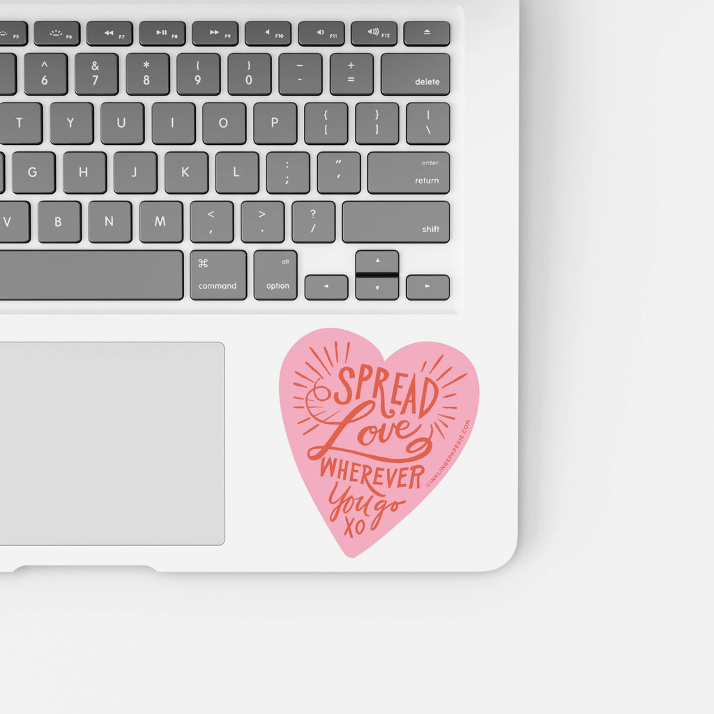 Vinyl Sticker - Spread Love - Juniper Collective LLC
