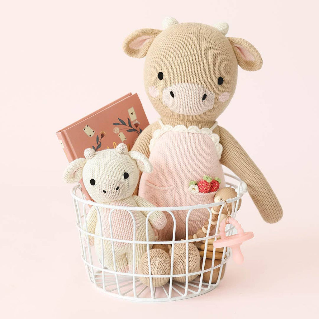Ava the cow (powder pink), gives 10 meals - Juniper Collective LLC