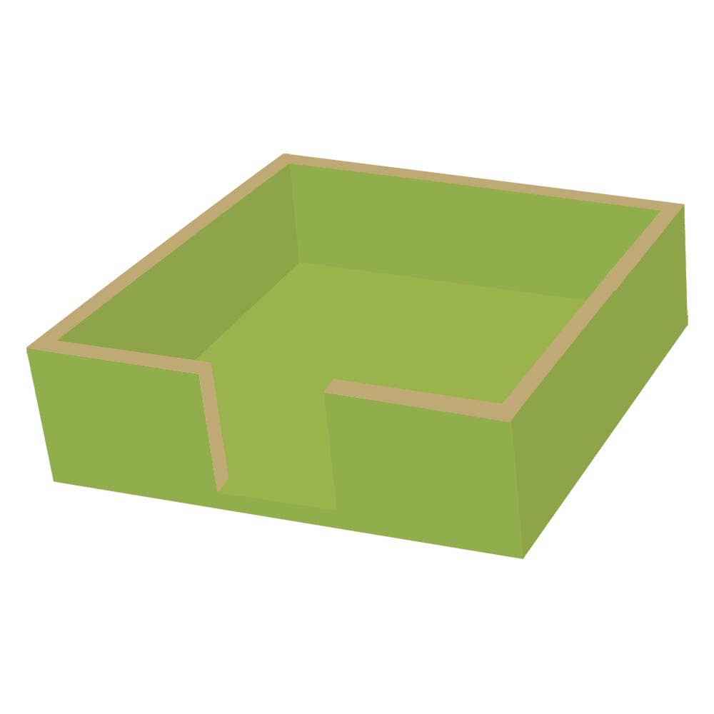 BEV CADDY, WOOD - MOSS - Juniper Collective LLC
