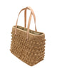 Boucle Crochet Straw Basket Bag - Juniper Collective LLC