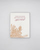 Hope You Know You Are Appreciated Letterpress Card - Juniper Collective LLC