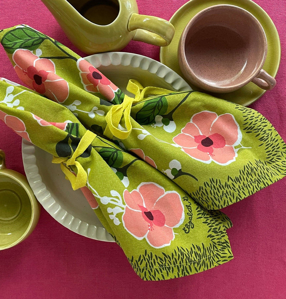 Matcha Napkin Set of 4 - Juniper Collective LLC