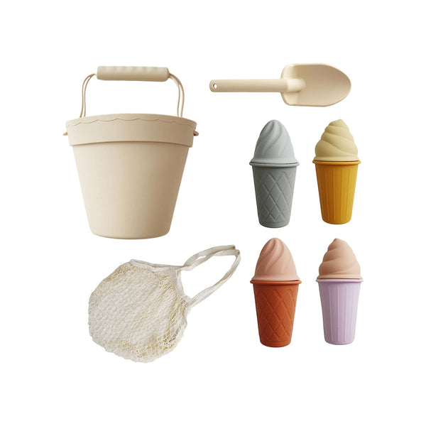 Classic Retro Silicone Ice Cream Beach Set - Juniper Collective LLC
