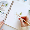 Winter watercolor workbook - Juniper Collective LLC