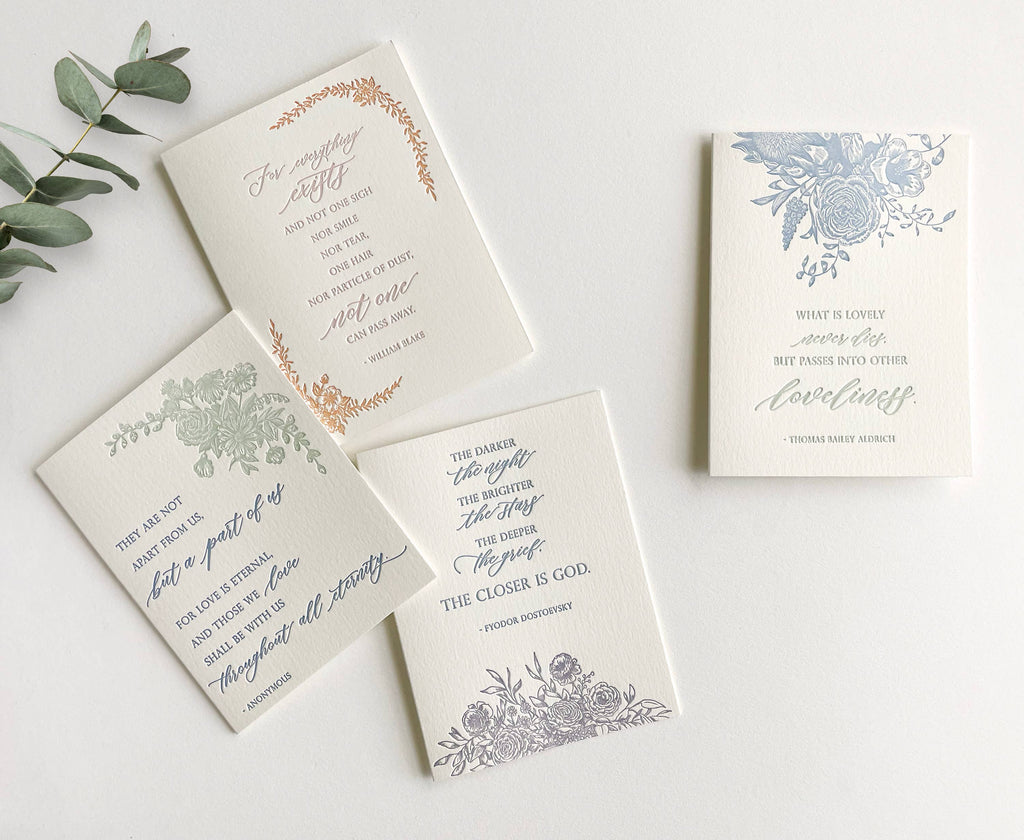 They Are Not Apart From Us- Sympathy Card - Juniper Collective LLC