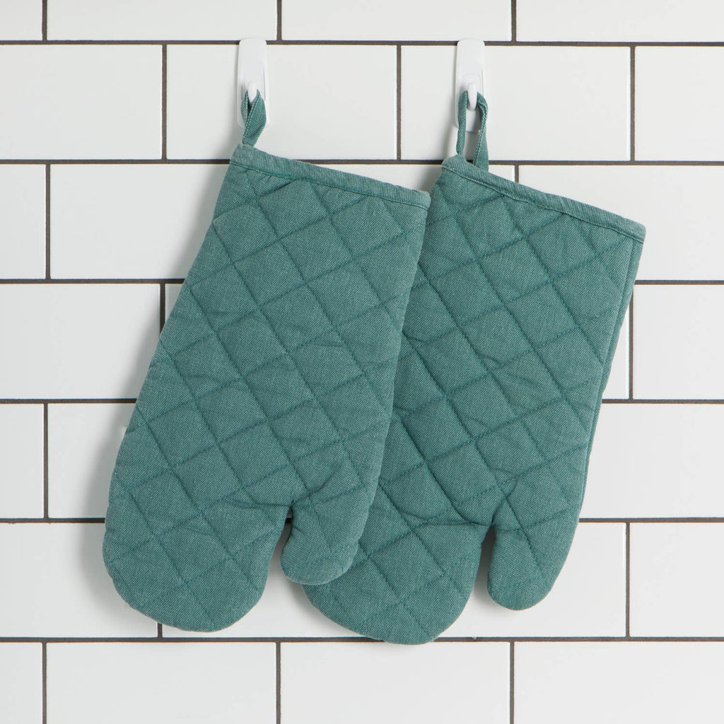 Lagoon Stonewash Oven Mitt - Juniper Collective LLC