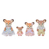 Calico Critters Deer Family, 4 Collectible Doll Figures - Juniper Collective LLC