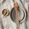 Olive Wood Wavy Spatula - Juniper Collective LLC