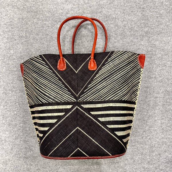 Mariposa Large Straw Tote Bag - Juniper Collective LLC