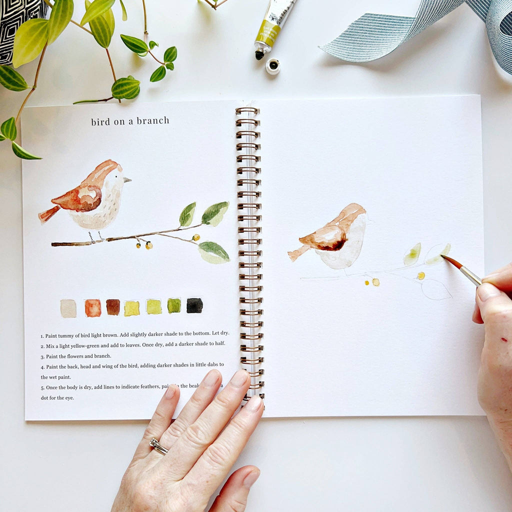 Animals Watercolor Workbook - Juniper Collective LLC