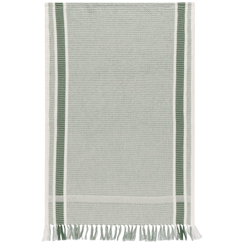 Jade Green Soft Waffle Dishtowel - Juniper Collective LLC